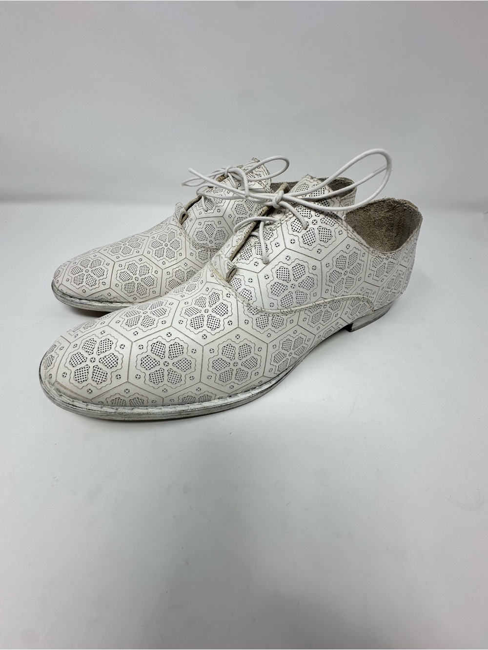 Rare Diesel Black Gold Laser Cut Men’s Size 43 Dress Shoes